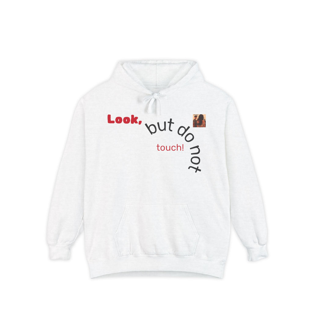 “HEIRS” Look Don't Touch Me Unisex Hoodie - Trendy Casual Wear, Gift for Him/Her, Cozy Streetwear for All Occasions