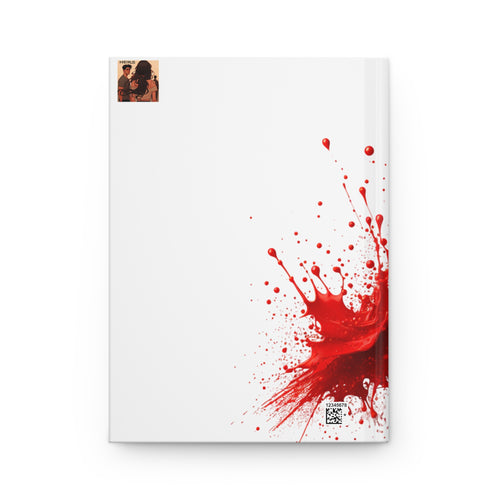“HEIRS” Blood Splash Hardcover Journal, Creative Writing Journal, Notebook, Gift for Students, Heirs University Theme, Art Journal