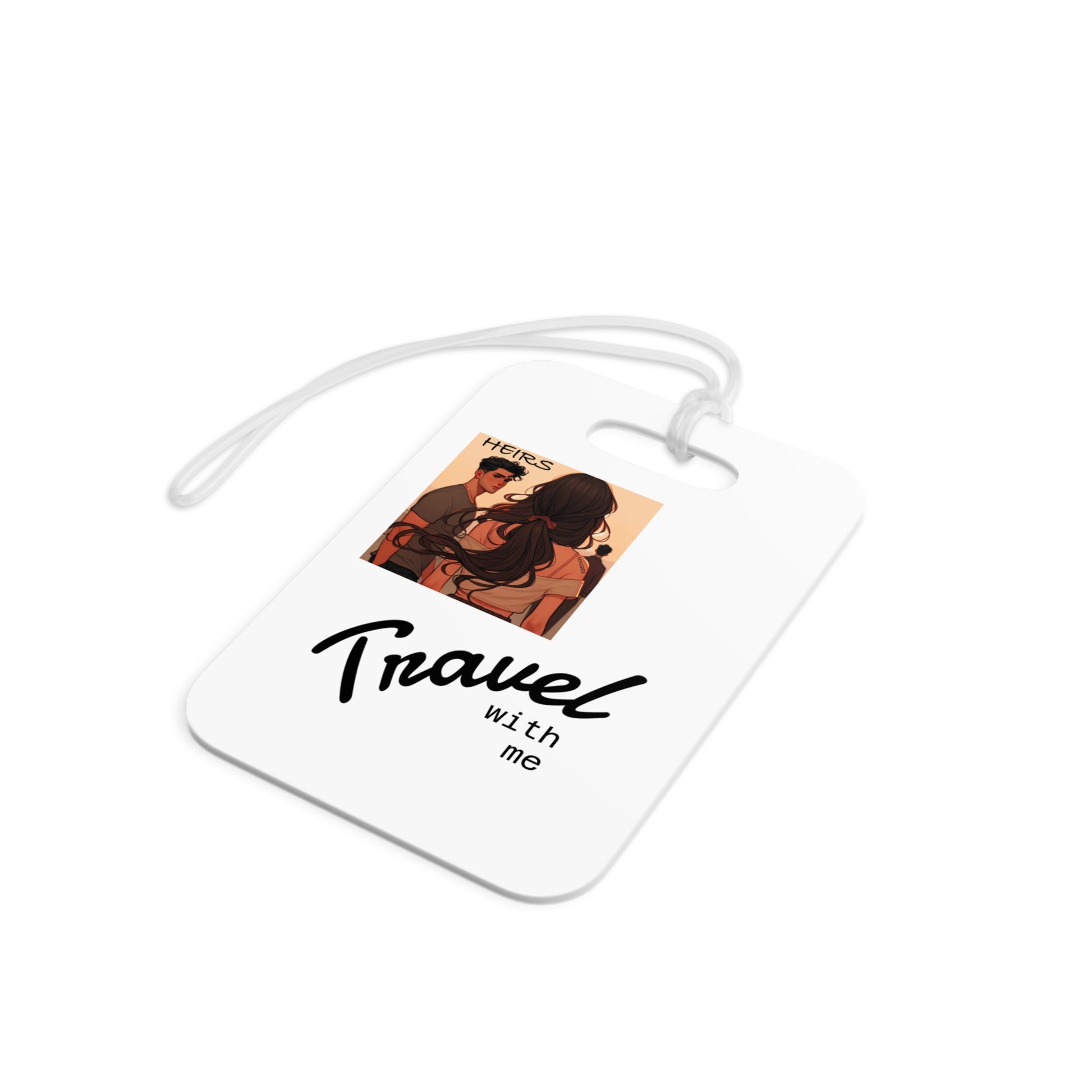 “HEIRS” Travel-Inspired Luggage Tags, Personalized Travel Accessories for Adventurers, Ideal for Trips and Vacations, Gift for Travelers, [...]