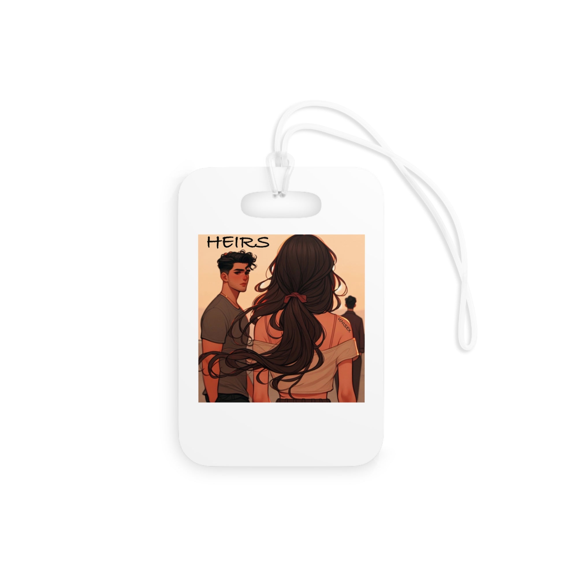 “HEIRS” Travel-Inspired Luggage Tags, Personalized Travel Accessories for Adventurers, Ideal for Trips and Vacations, Gift for Travelers, [...]