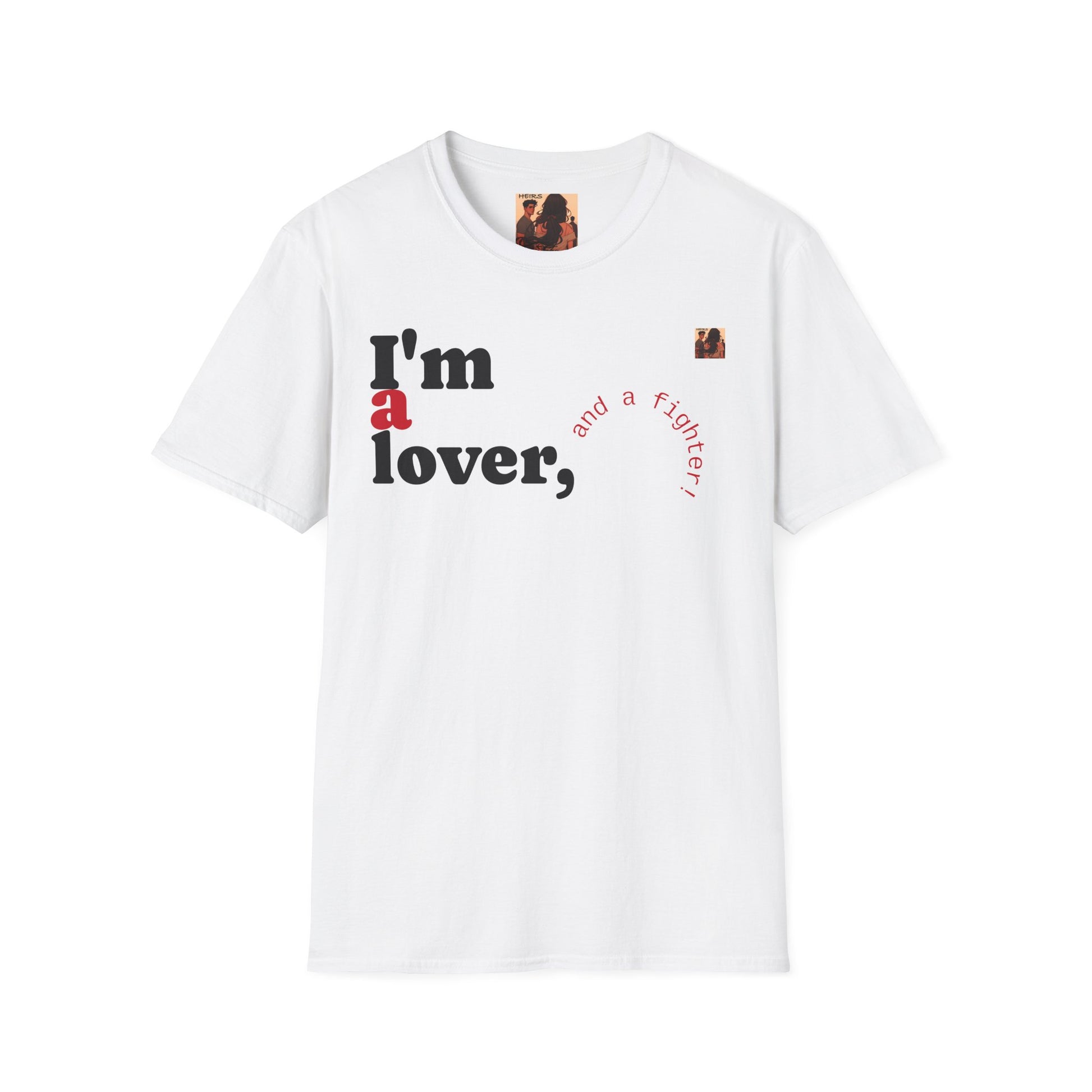 “HEIRS” Anime Lover T-Shirt, Unisex Graphic Tee, Gift for Gamers, Casual Wear, Anime Fan Shirt, Birthday Present