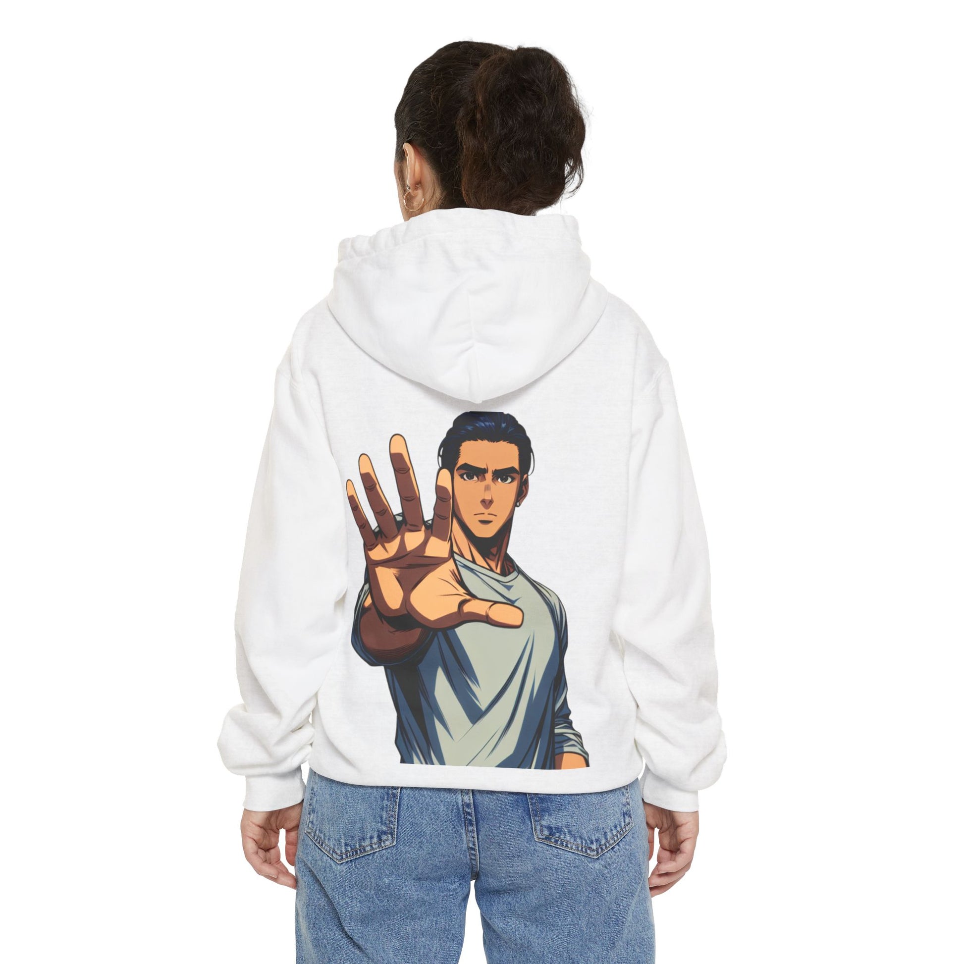 “HEIRS” Look Don't Touch Me Unisex Hoodie - Trendy Casual Wear, Gift for Him/Her, Cozy Streetwear for All Occasions