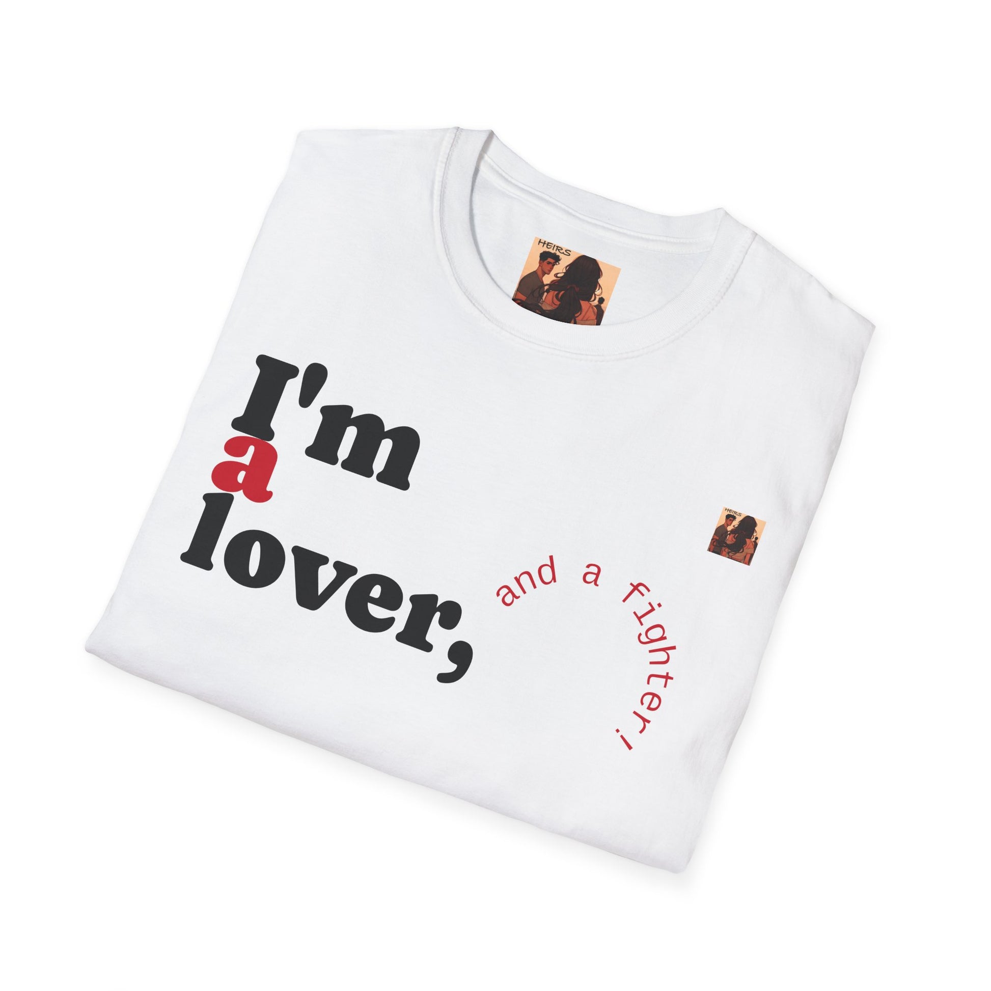 “HEIRS” Anime Lover T-Shirt, Unisex Graphic Tee, Gift for Gamers, Casual Wear, Anime Fan Shirt, Birthday Present